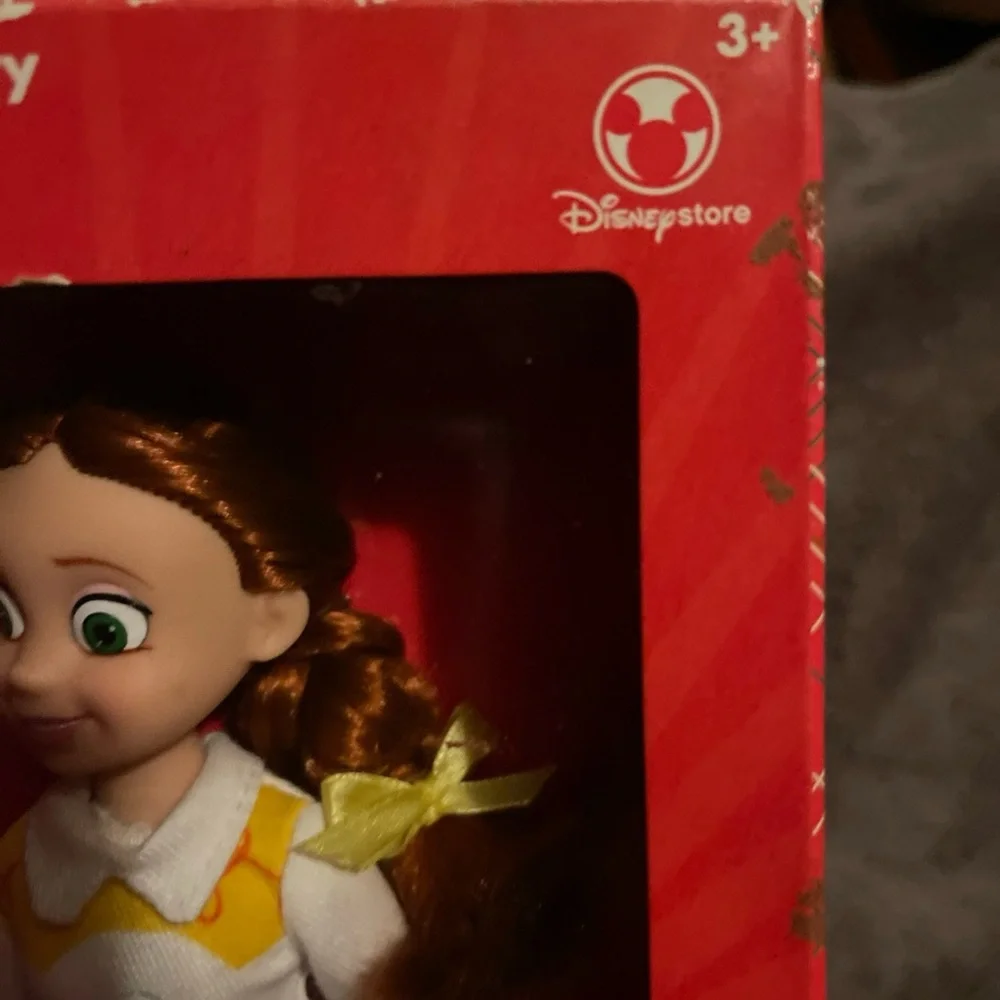 Disney Jessie Doll in White and Yellow Attire 10”Tall
